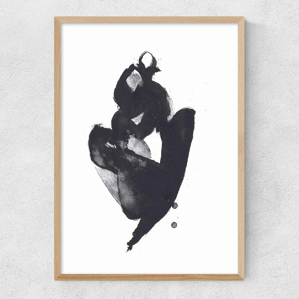 East End Prints Sitting Woman III