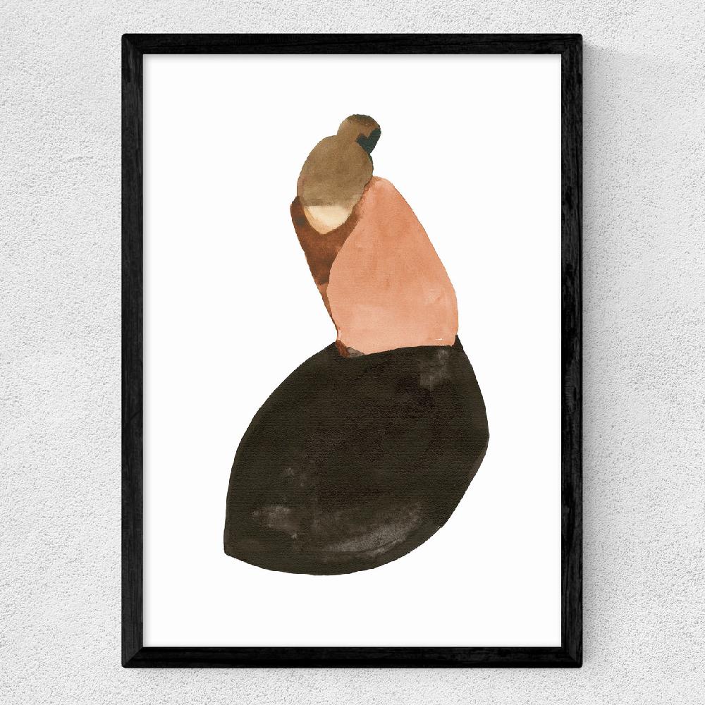 East End Prints Sitting Woman XIII