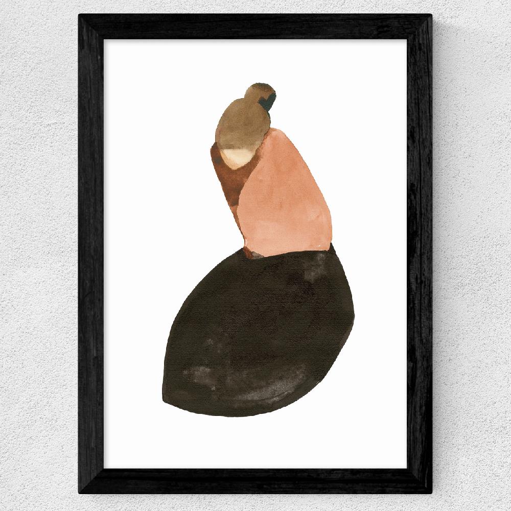 East End Prints Sitting Woman XIII
