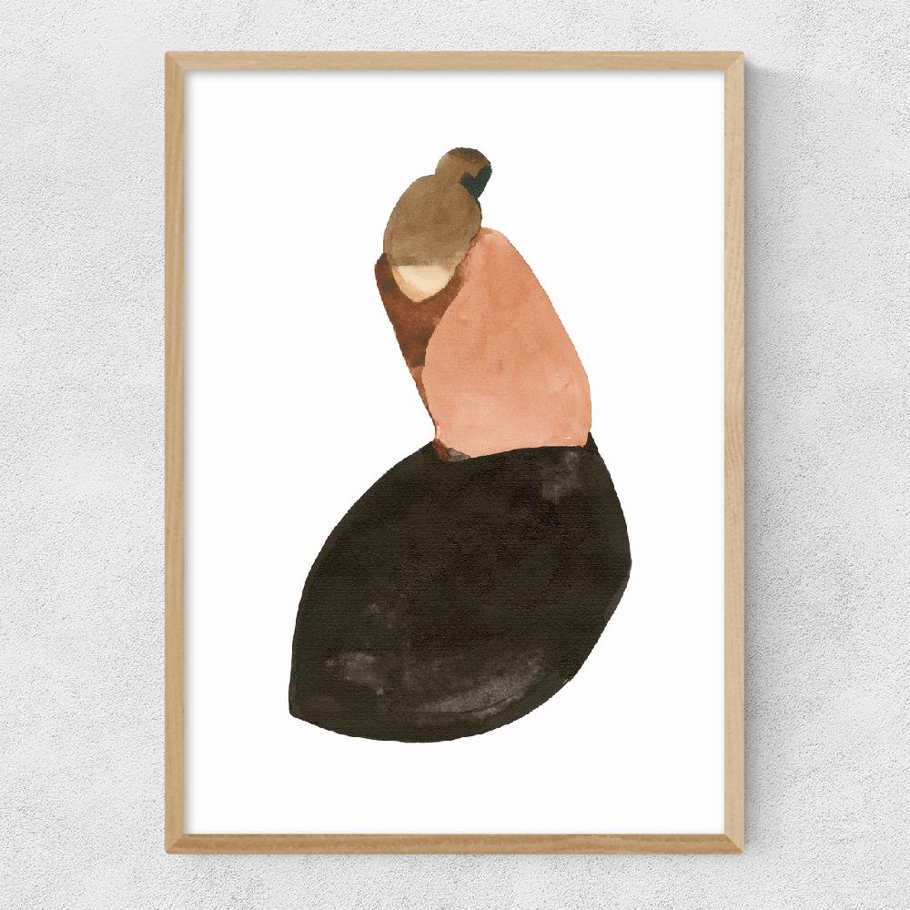 East End Prints Sitting Woman XIII