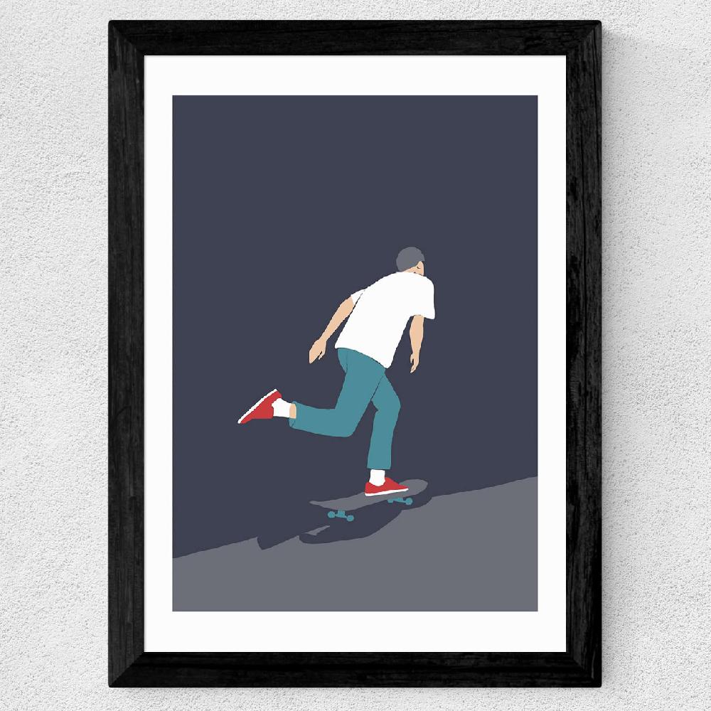East End Prints Skate Away