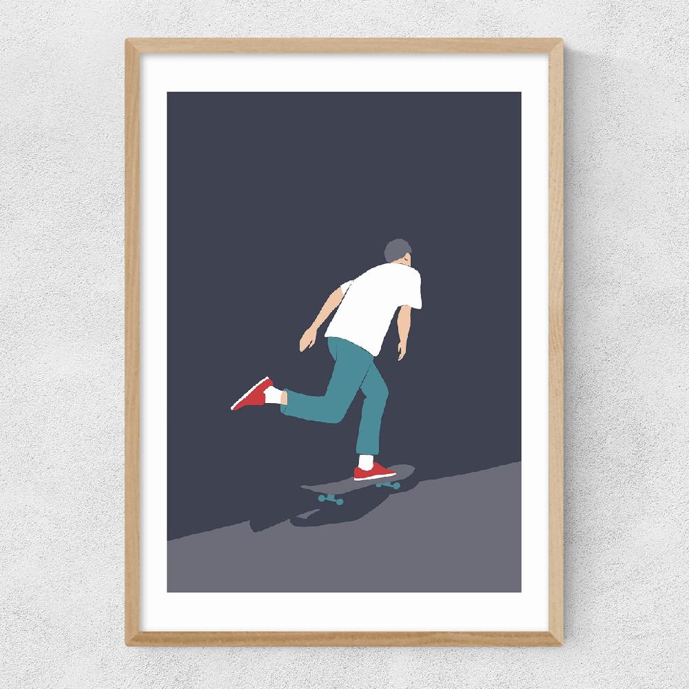 East End Prints Skate Away