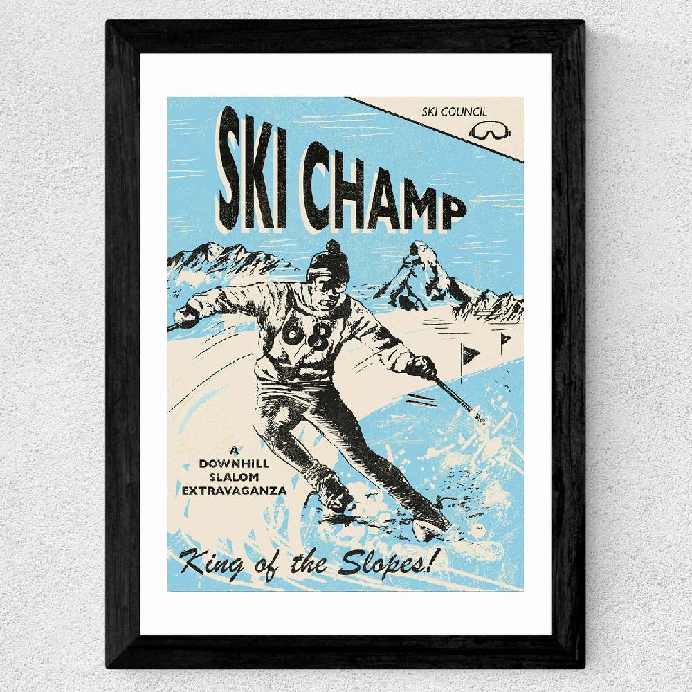 East End Prints Ski Champ