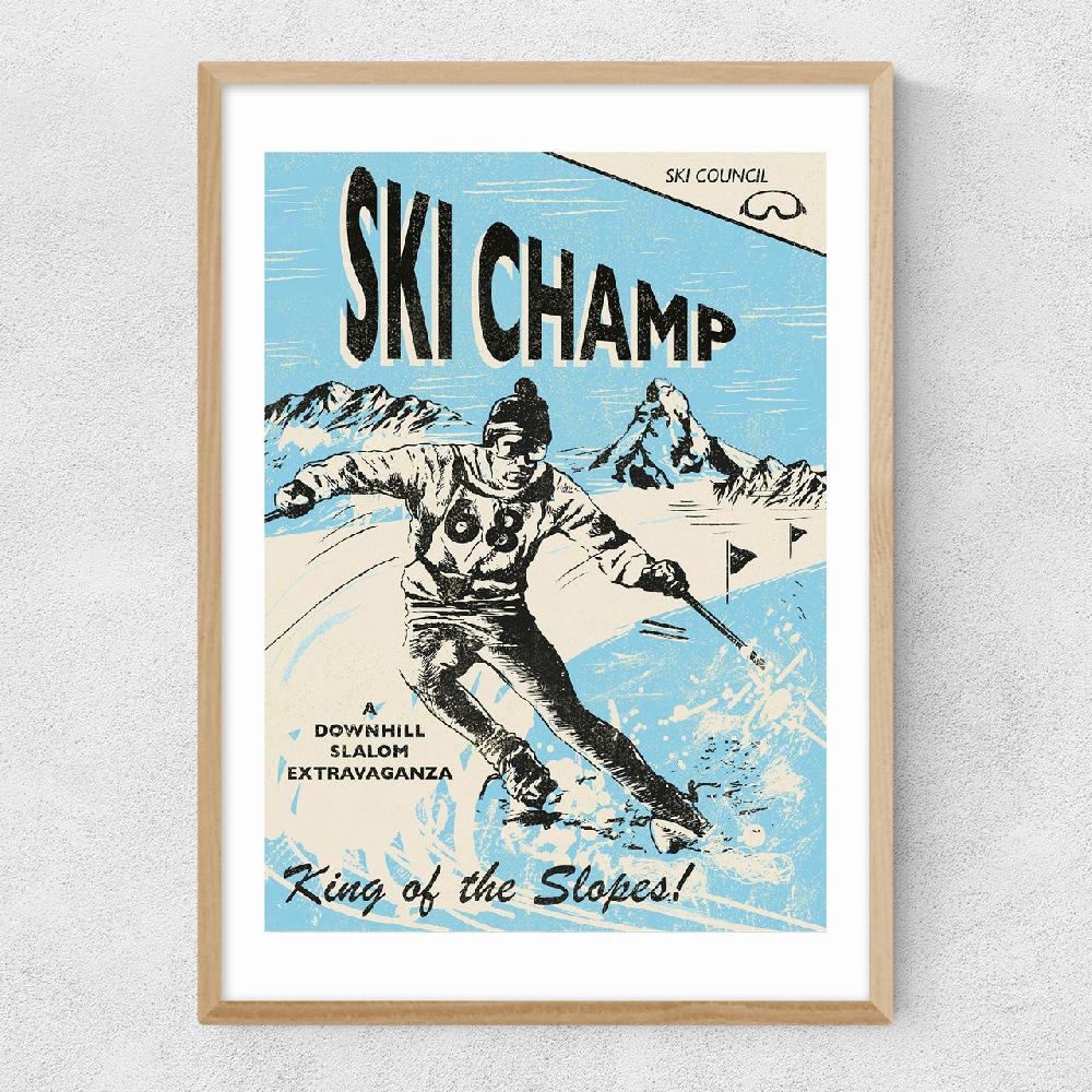 East End Prints Ski Champ