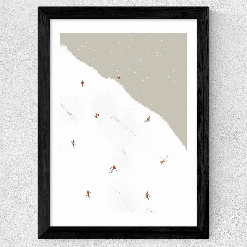 East End Prints Ski Slope