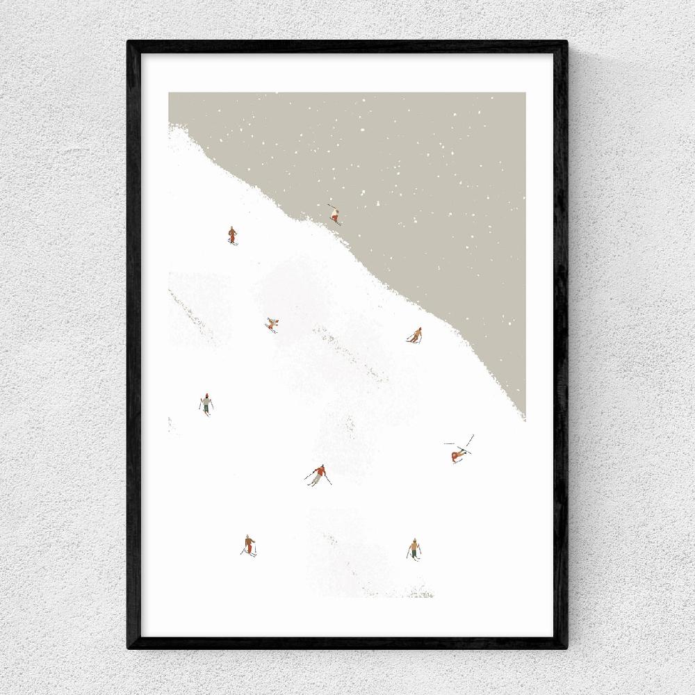 east end prints Ski Slope