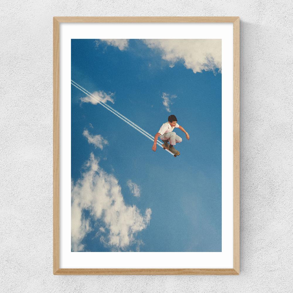East End Prints Sky Skater