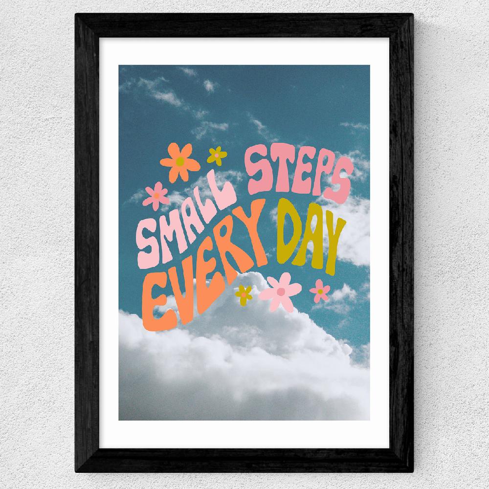 East End Prints Small Steps Every Day