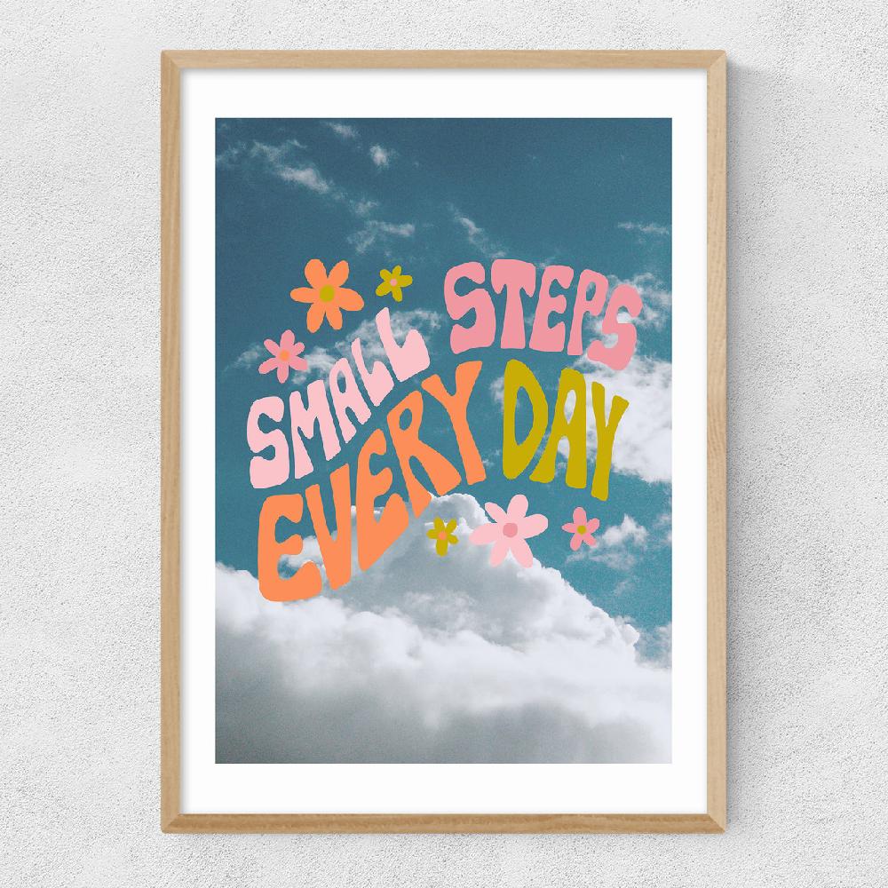 East End Prints Small Steps Every Day