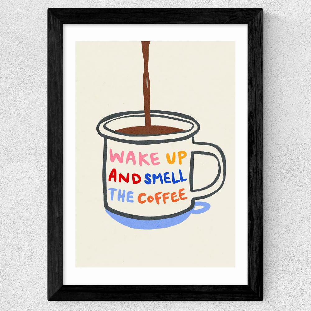 East End Prints Smell Coffee