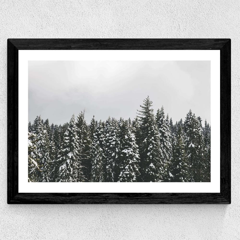East End Prints Snow Trees