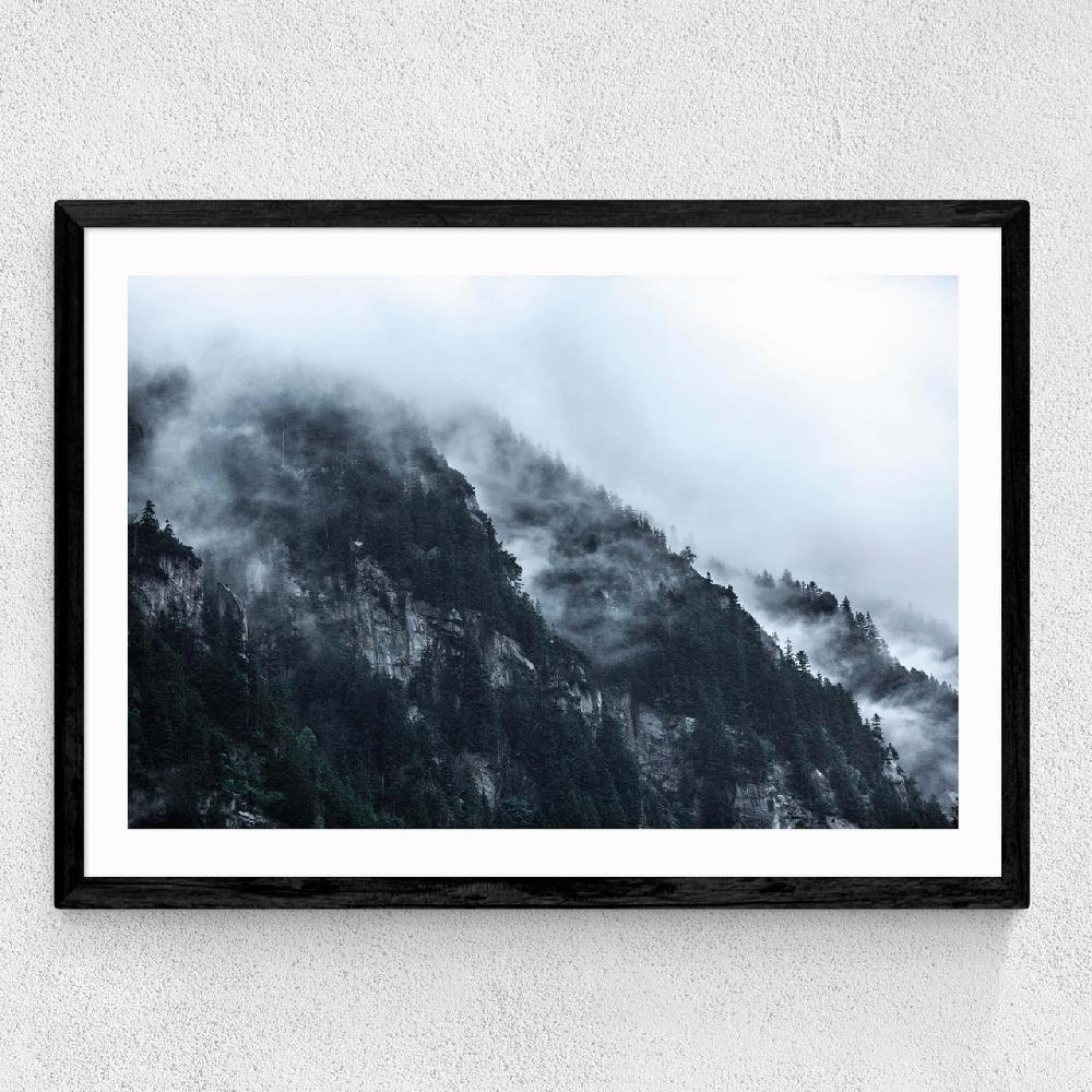 East End Prints Snowy Mountains