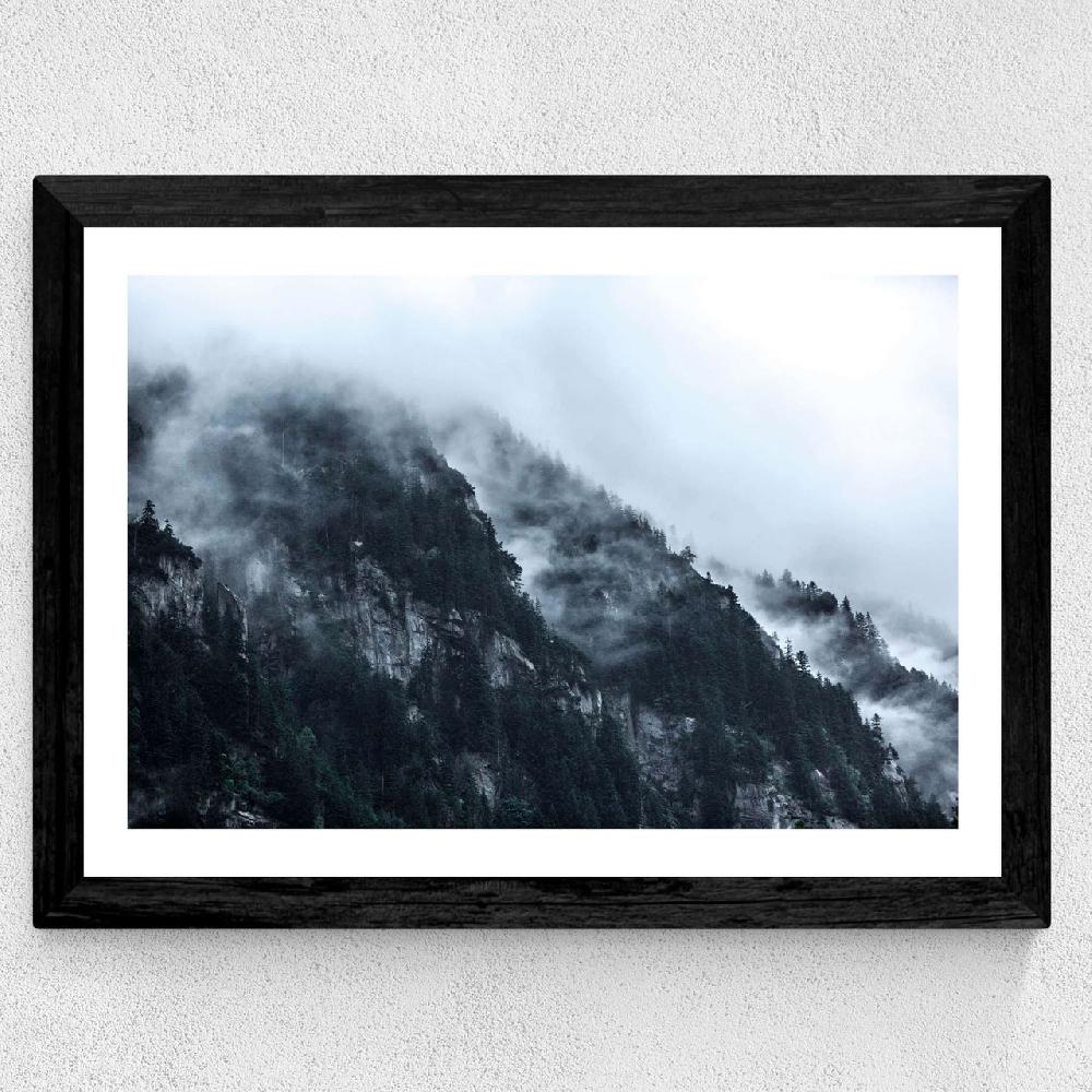 East End Prints Snowy Mountains