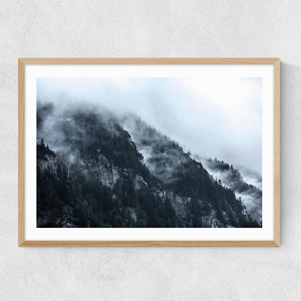 East End Prints Snowy Mountains