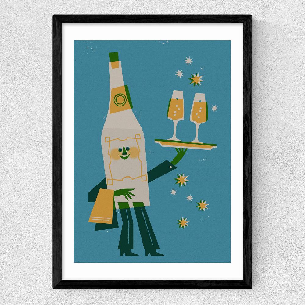 East End Prints Sommelier