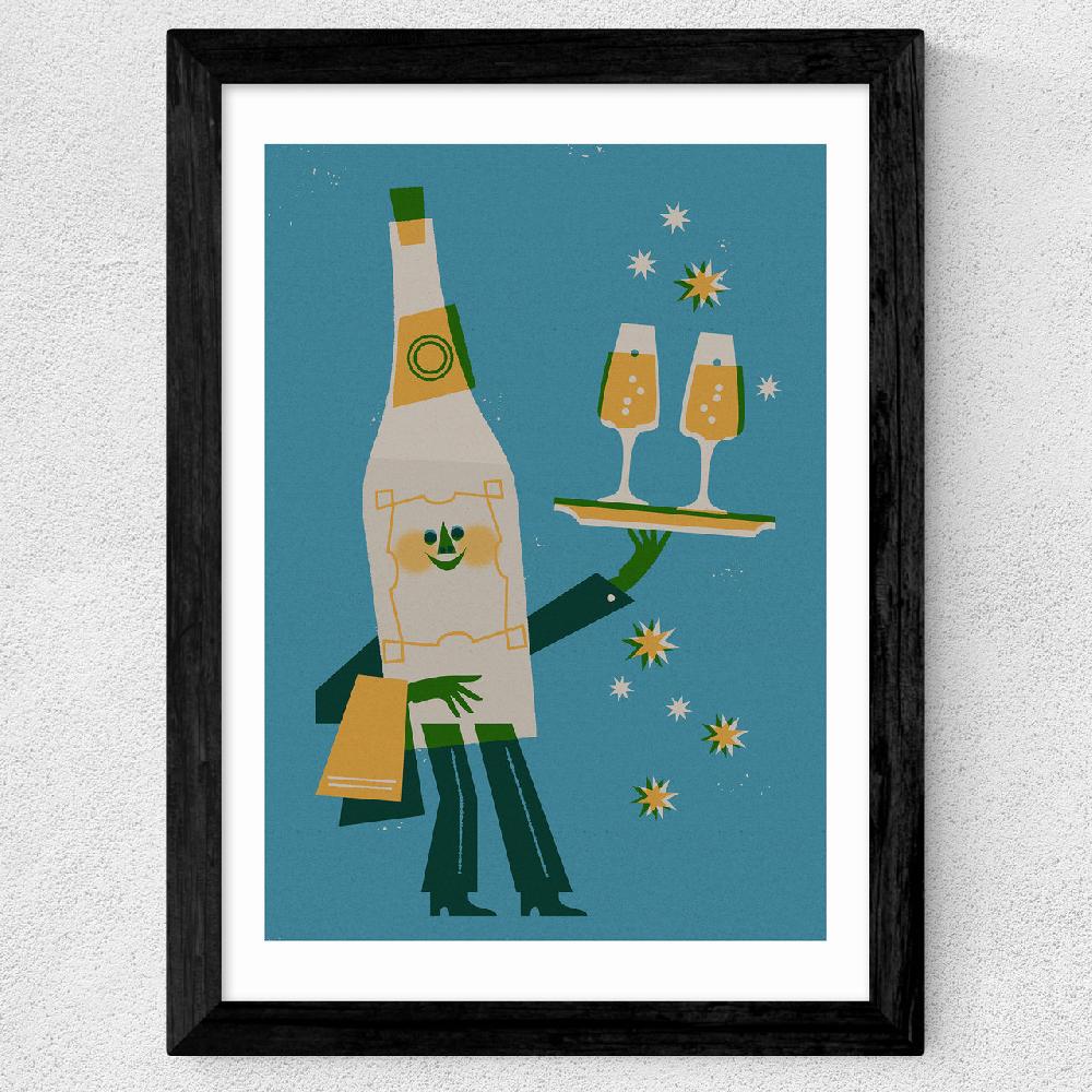 East End Prints Sommelier