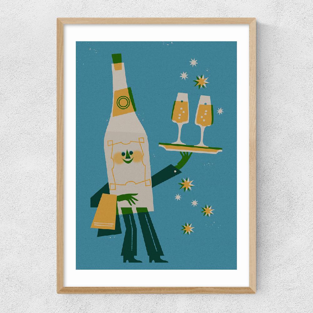 East End Prints Sommelier