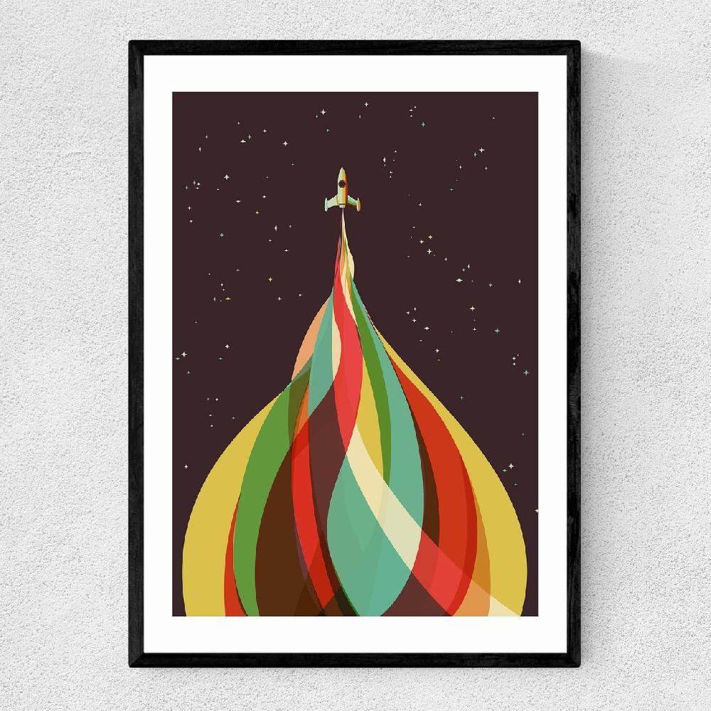 east end prints Space Boy