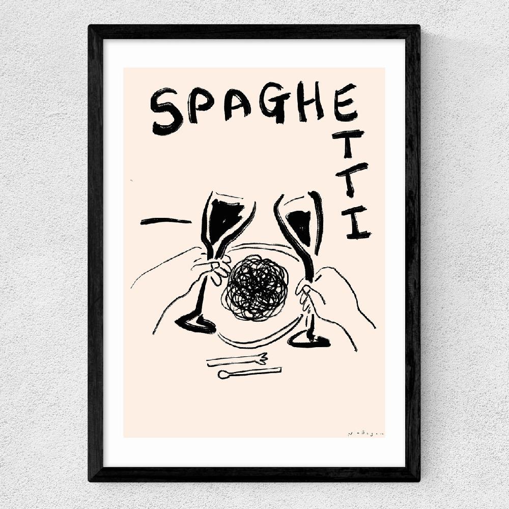 East End Prints Spaghetti