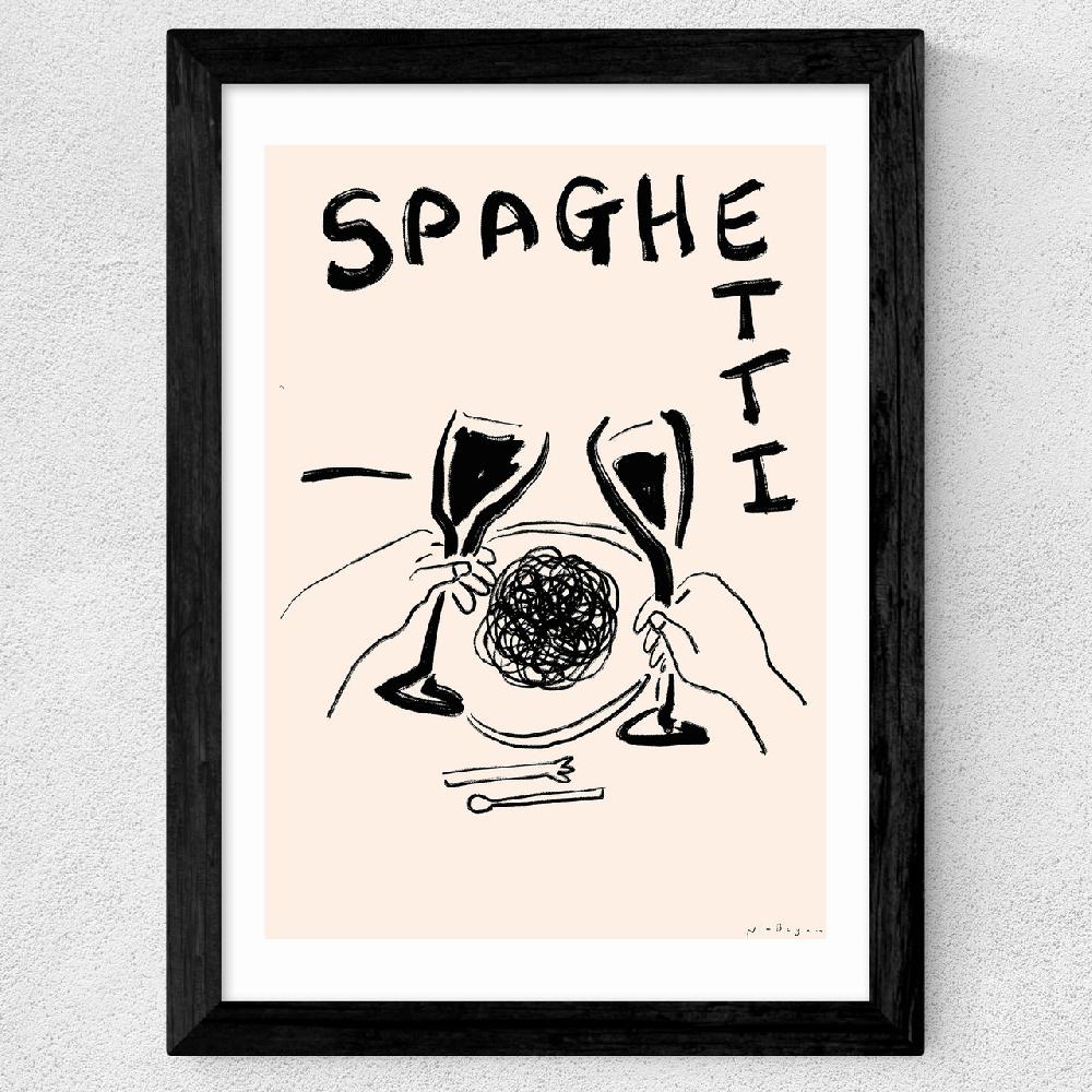 East End Prints Spaghetti