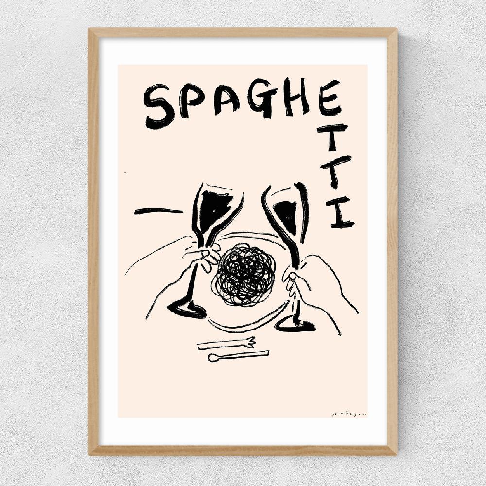 East End Prints Spaghetti