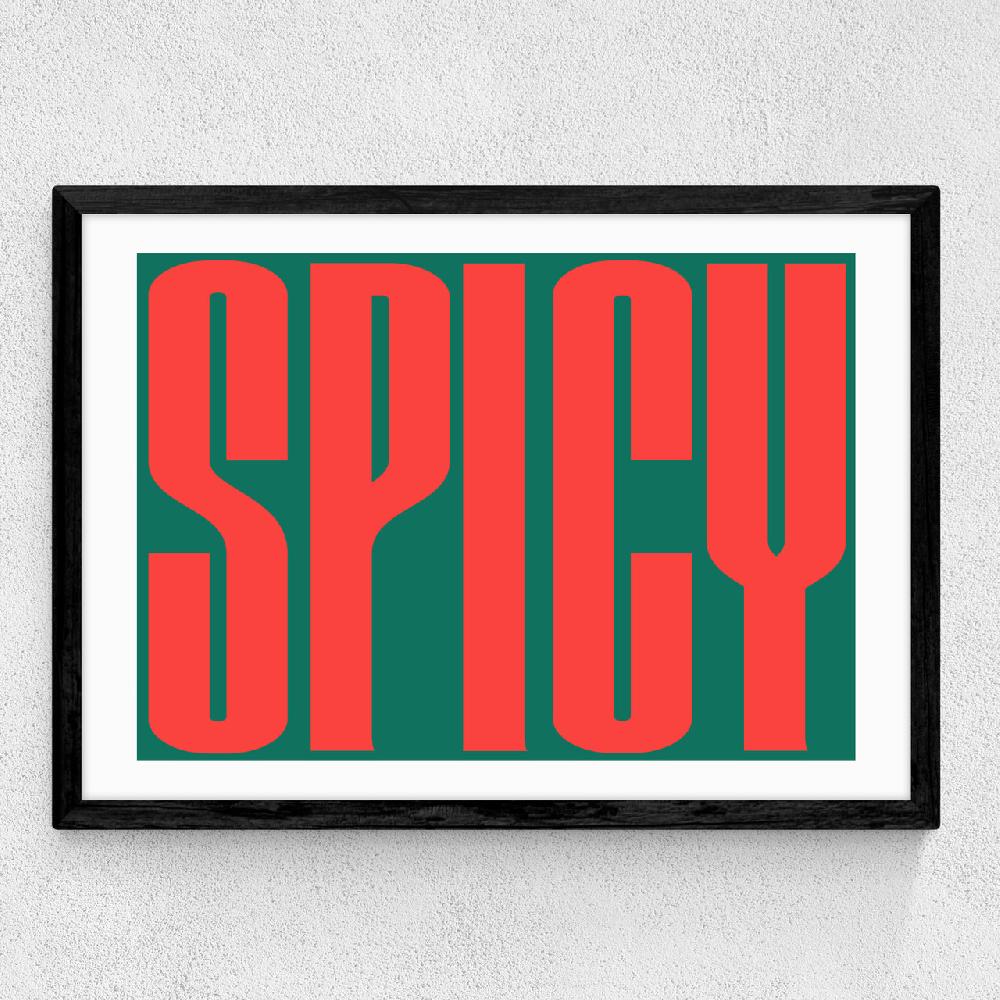 East End Prints Spicy