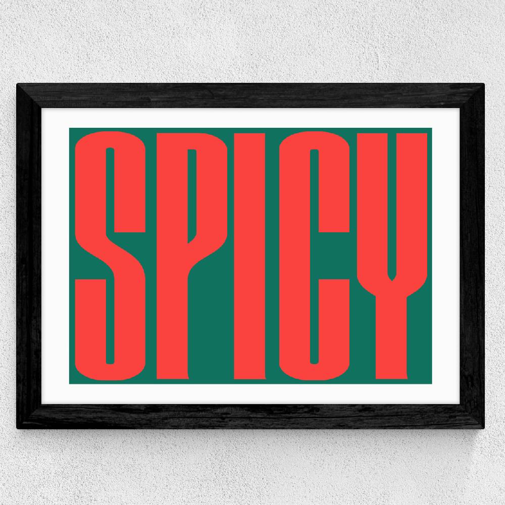 East End Prints Spicy