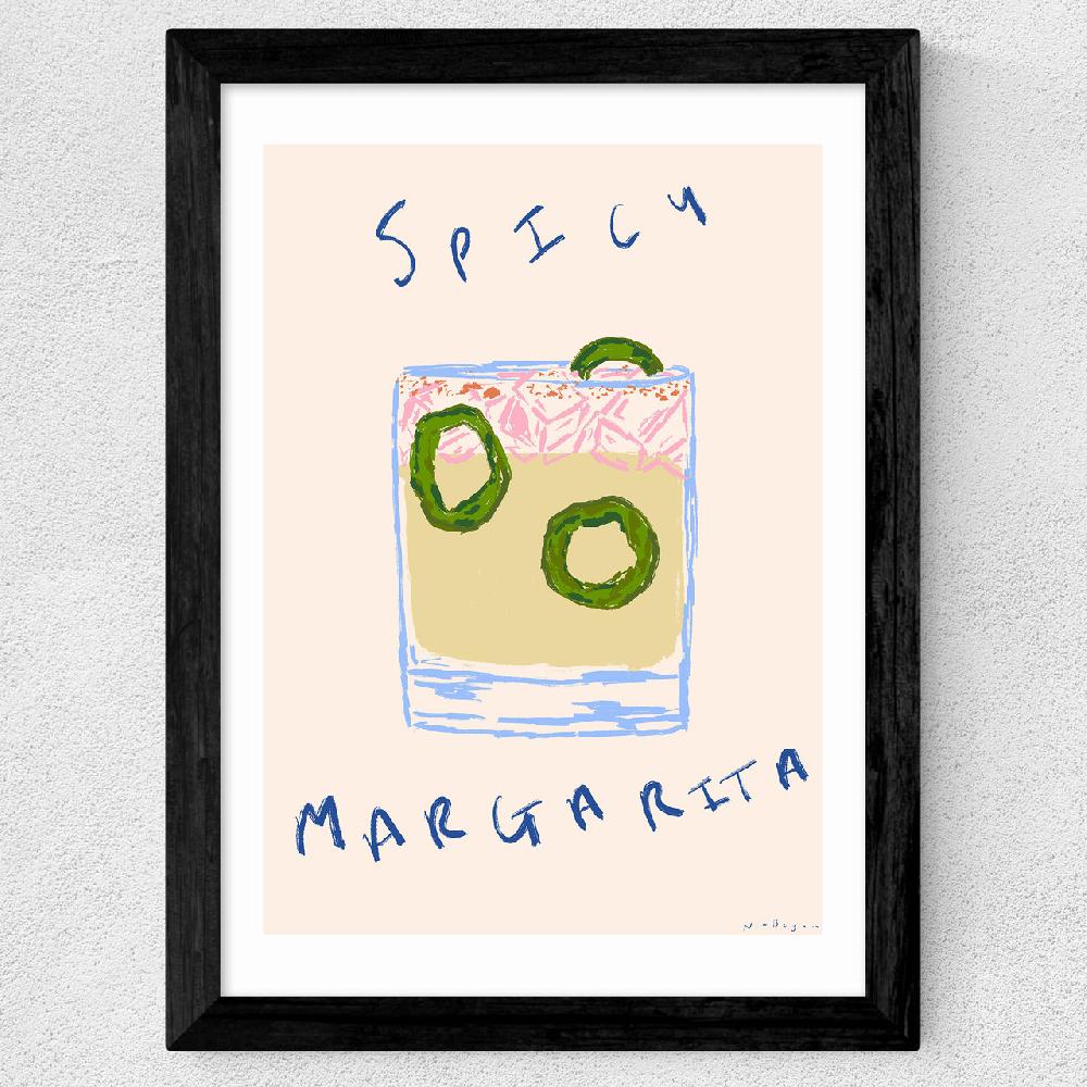 East End Prints Spicy Margarita