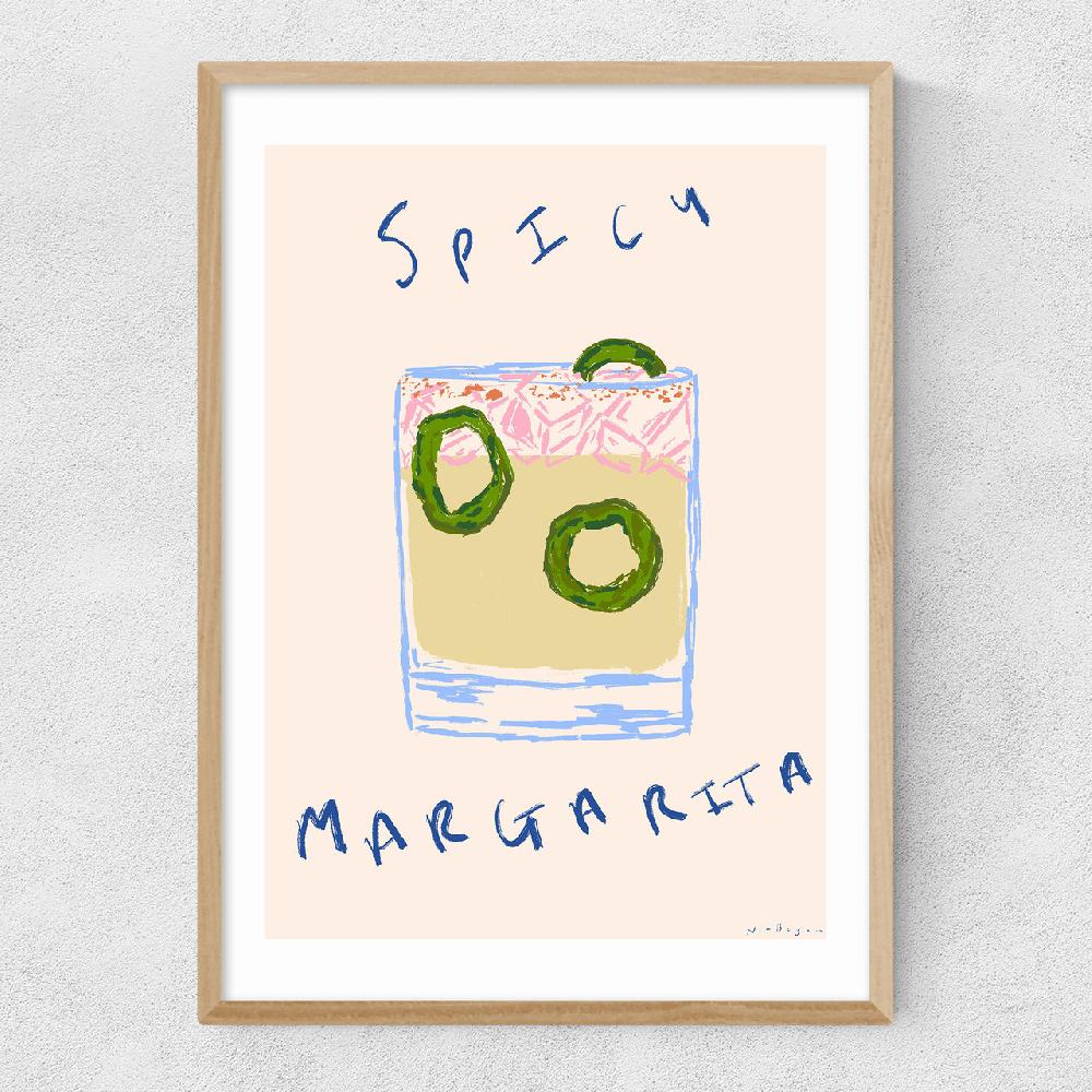 East End Prints Spicy Margarita