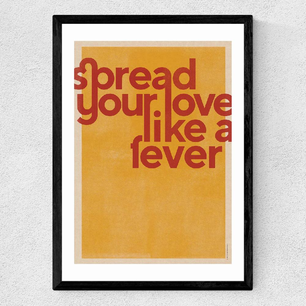 East End Prints Spread Your Love