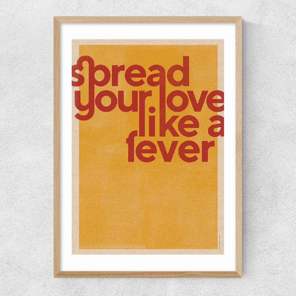 East End Prints Spread Your Love