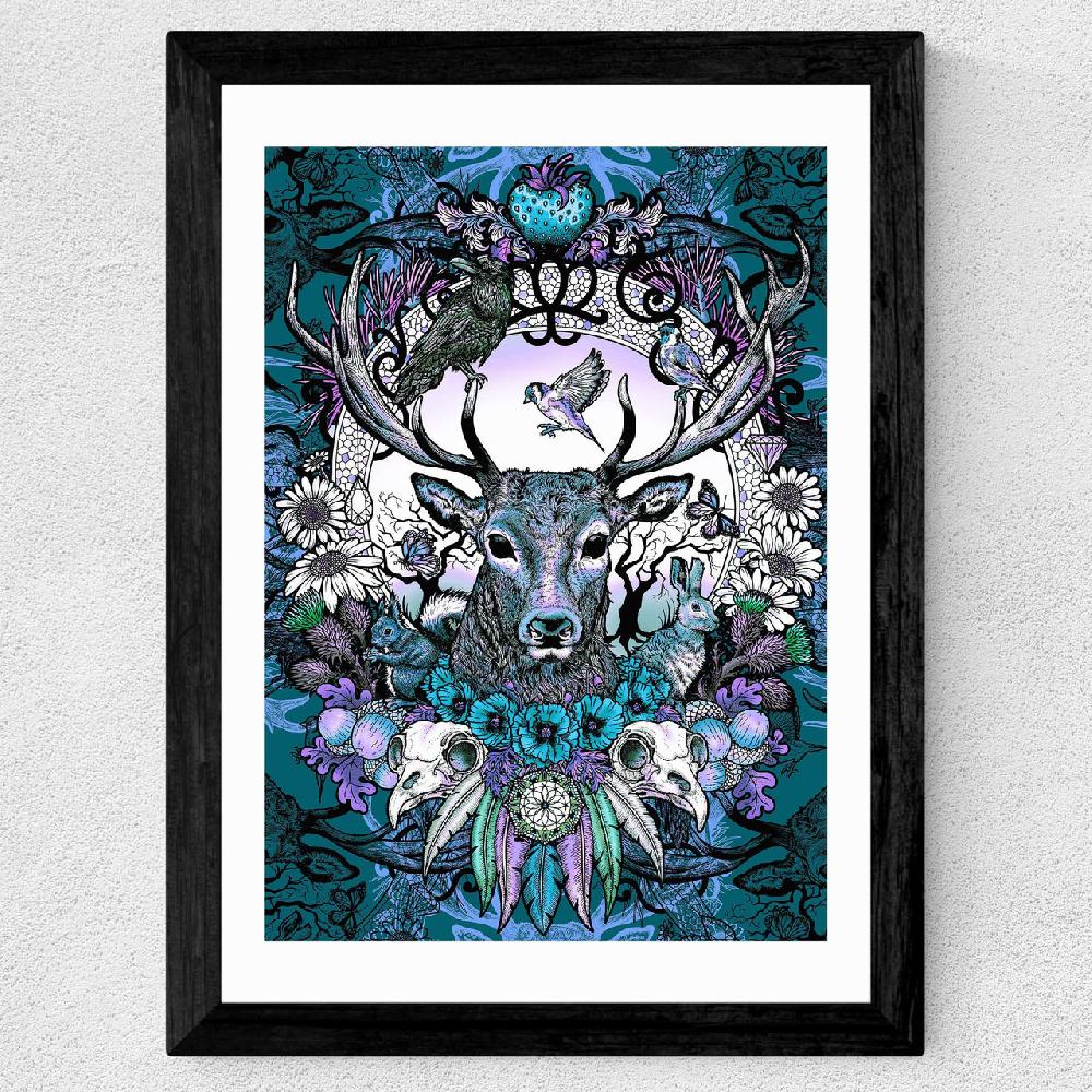East End Prints Stag
