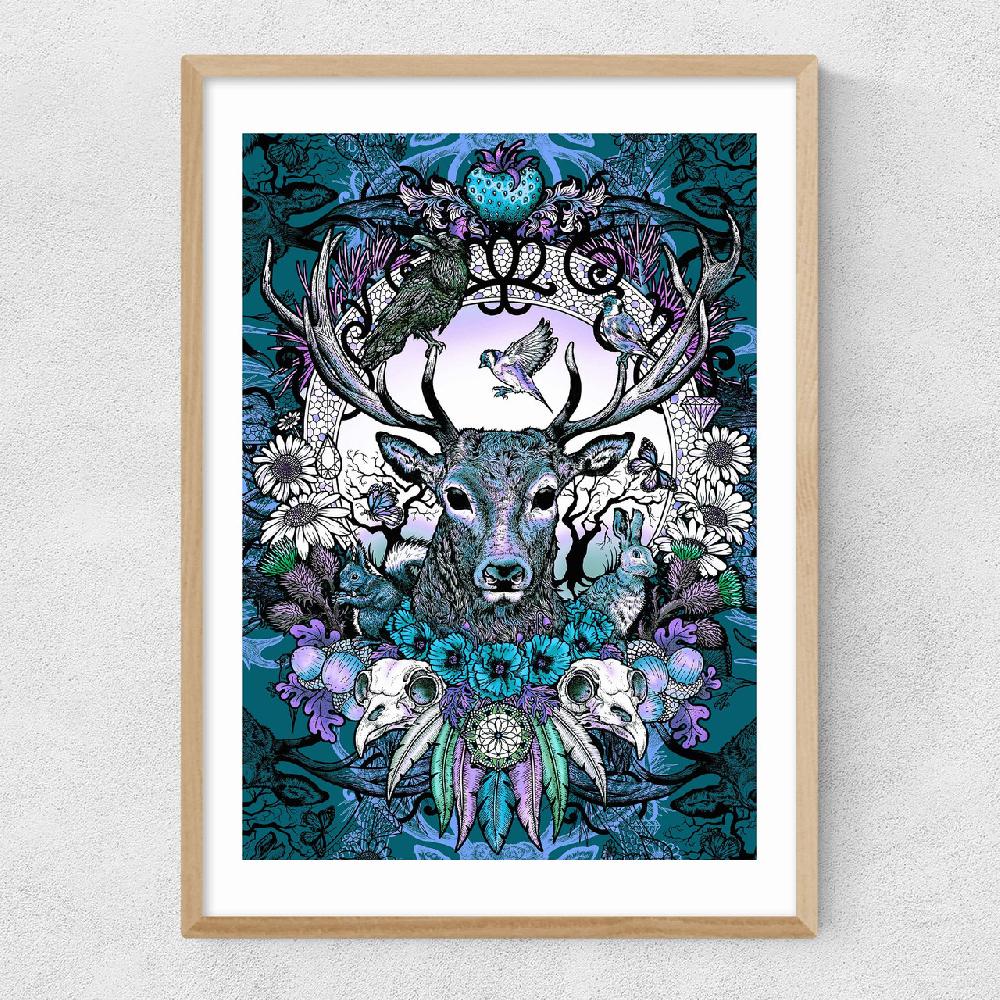 East End Prints Stag