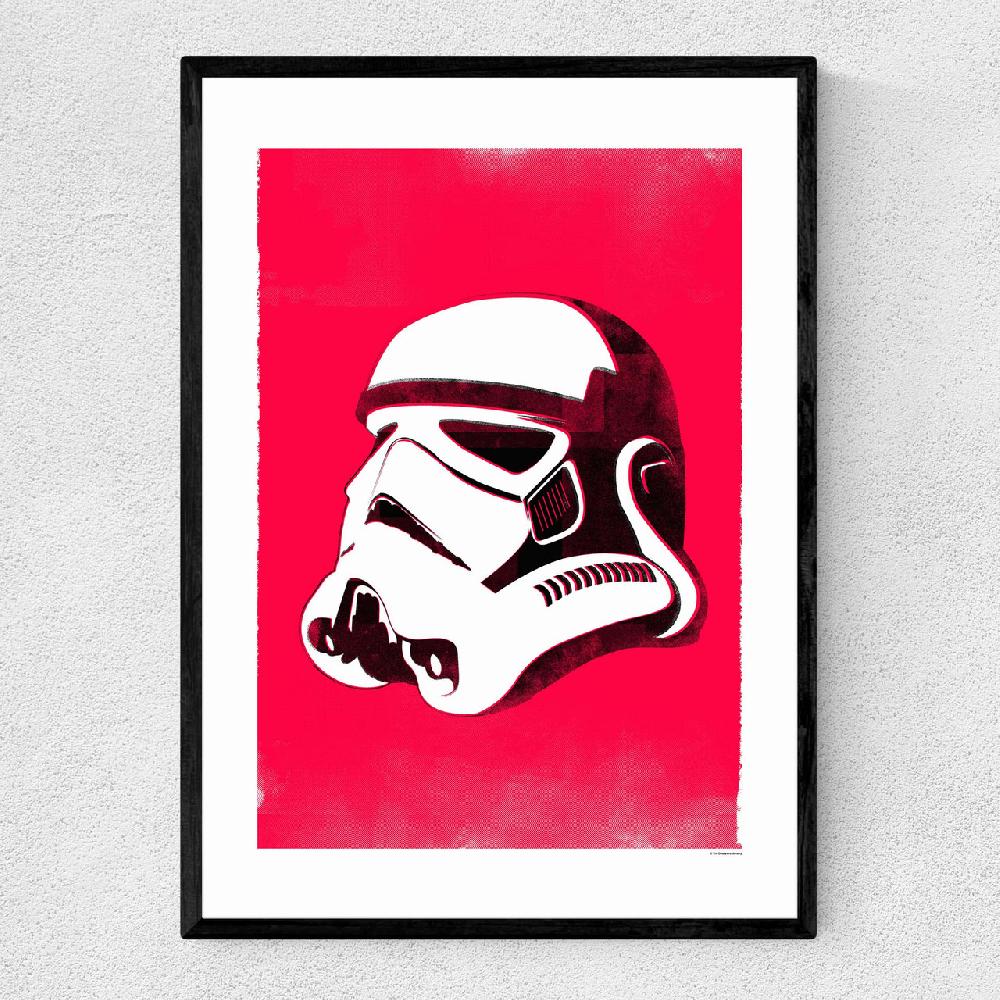 east end prints Star Wars Helmet - Stormtrooper