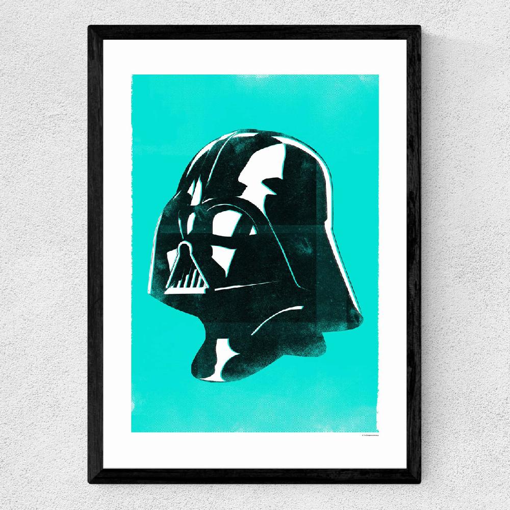 East End Prints Star Wars Helmet - Vader