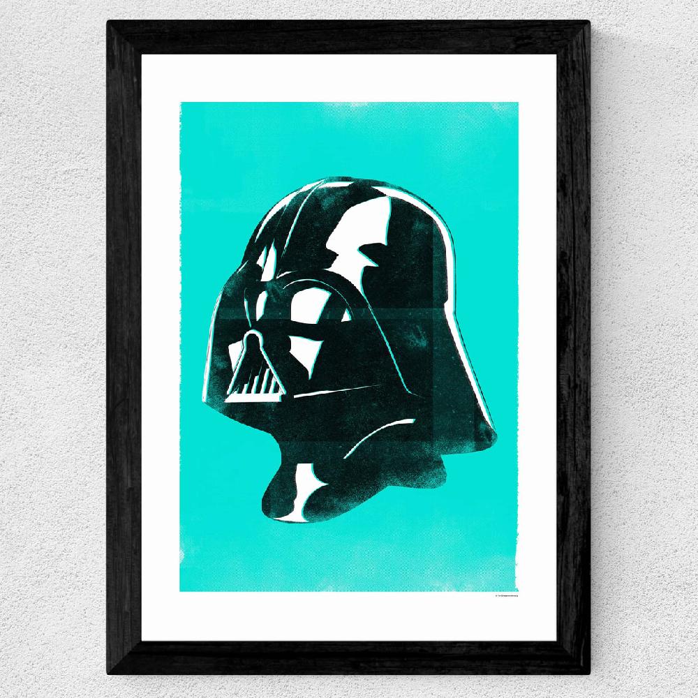 East End Prints Star Wars Helmet - Vader