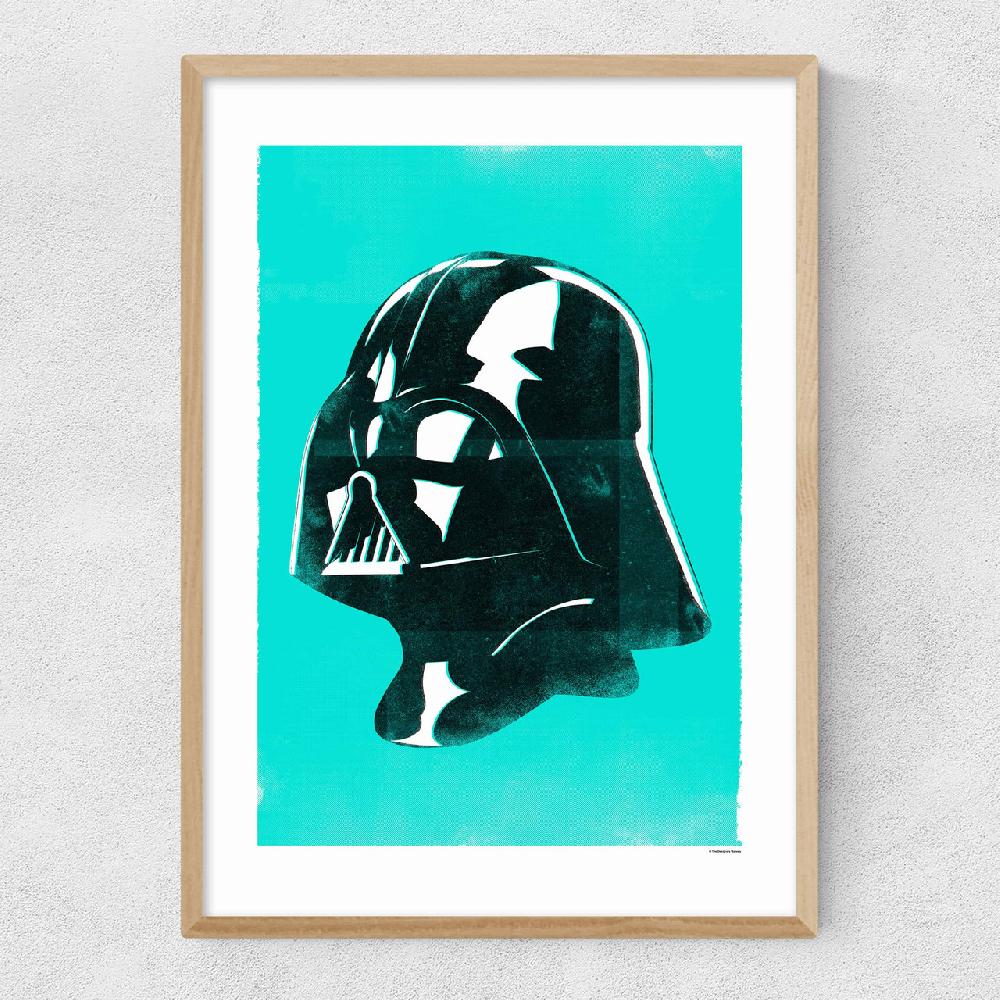 East End Prints Star Wars Helmet - Vader