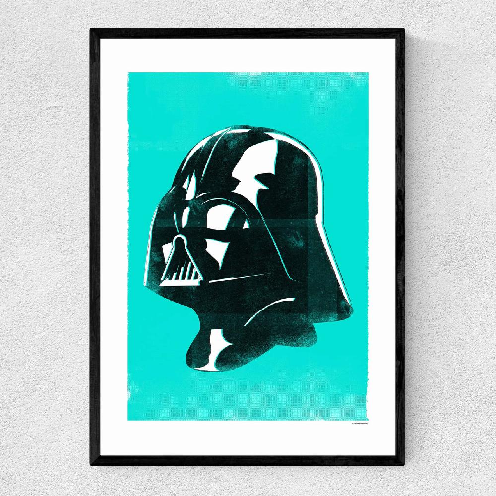 east end prints Star Wars Helmet - Vader