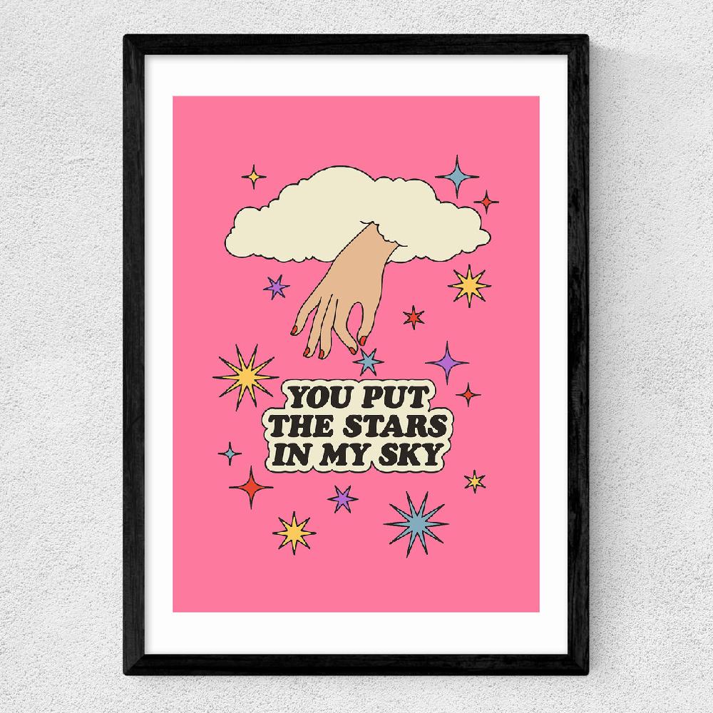 East End Prints Stars In My Sky