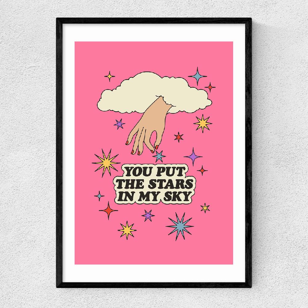 east end prints Stars In My Sky
