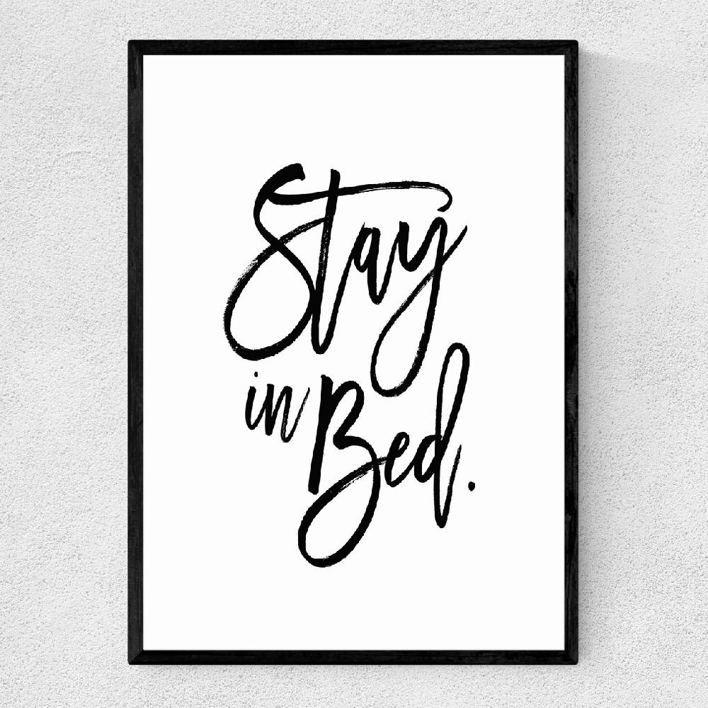east end prints Stay In Bed by Honeymoon Hotel