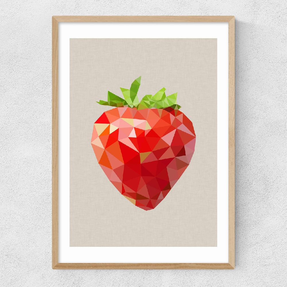 East End Prints Strawberry