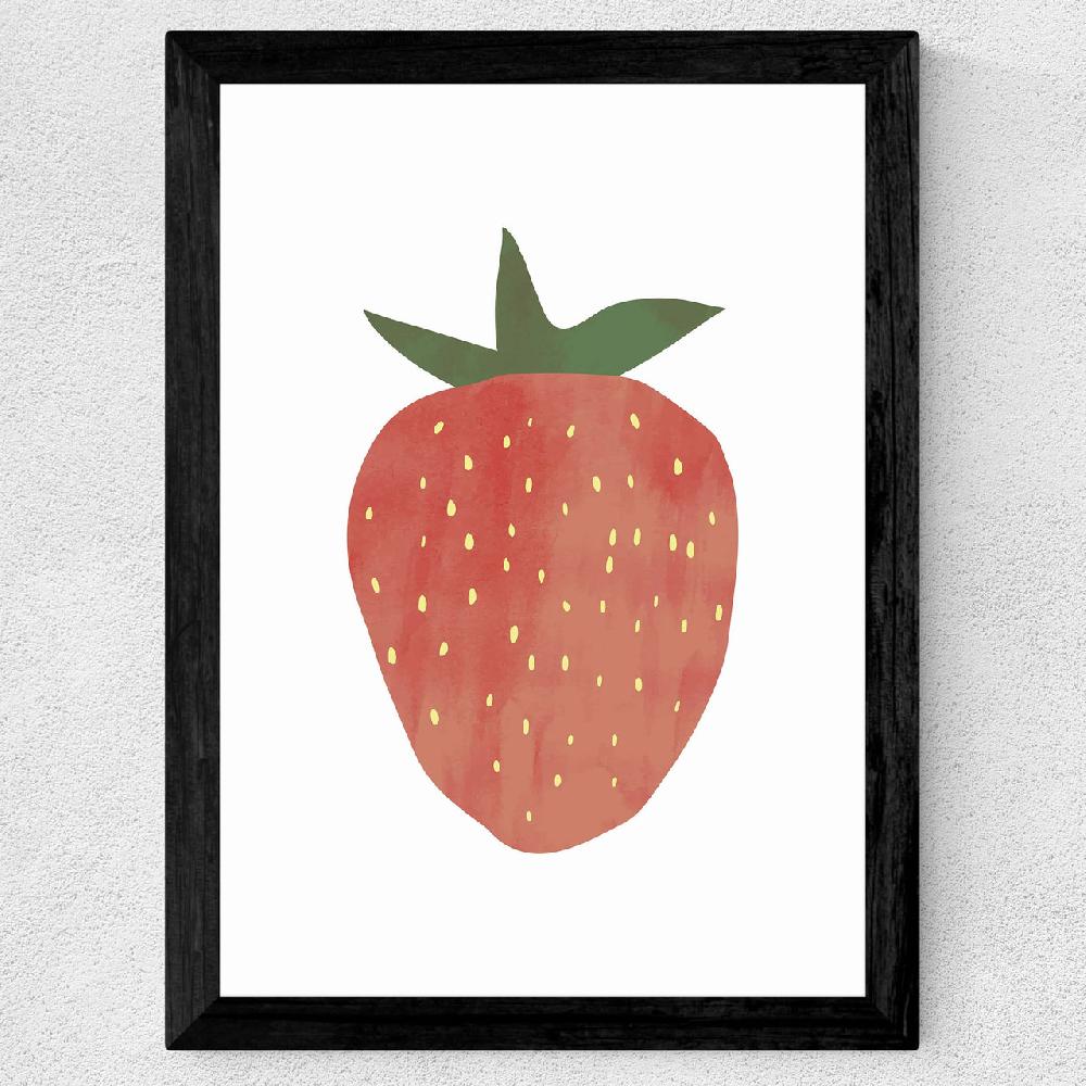East End Prints Strawberry By Kid Of The Village