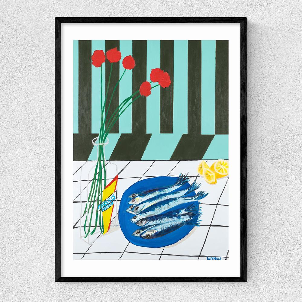 east end prints Striped Sardines