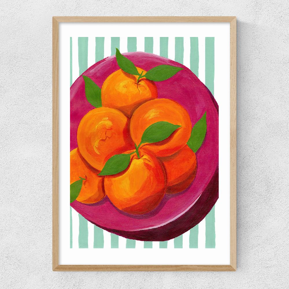 East End Prints Summer Blood Oranges