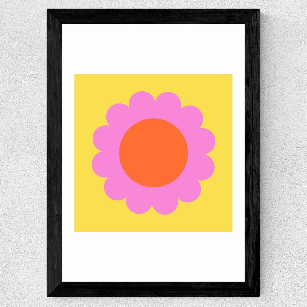 East End Prints Summer Bloom In Yellow