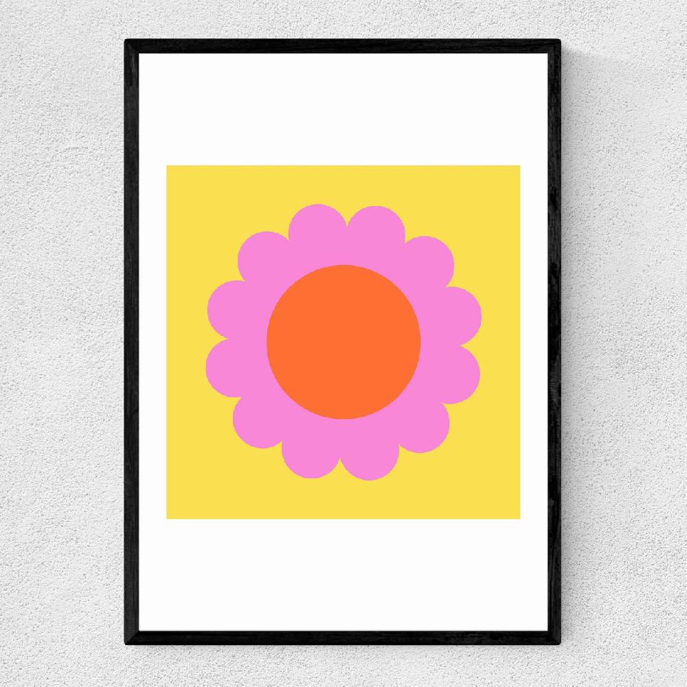 east end prints Summer Bloom in Yellow