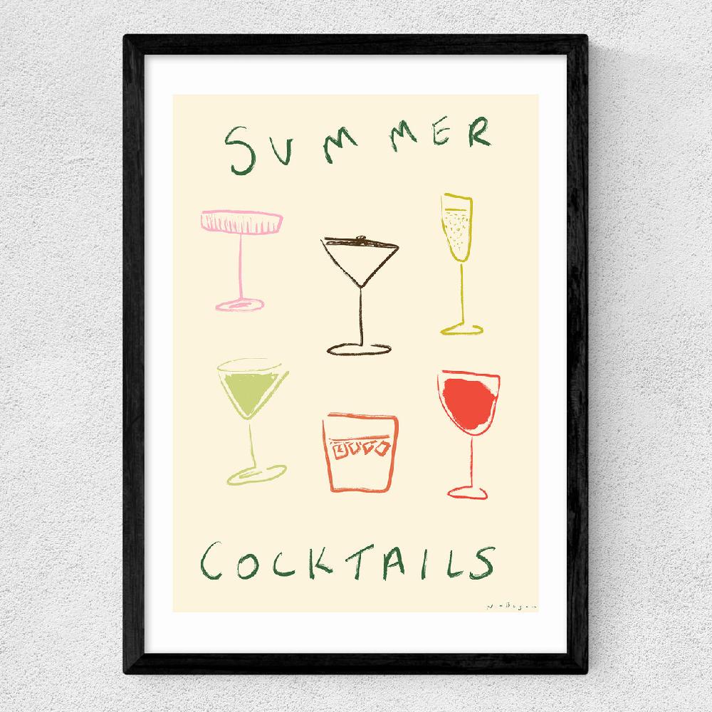 East End Prints Summer Cocktails