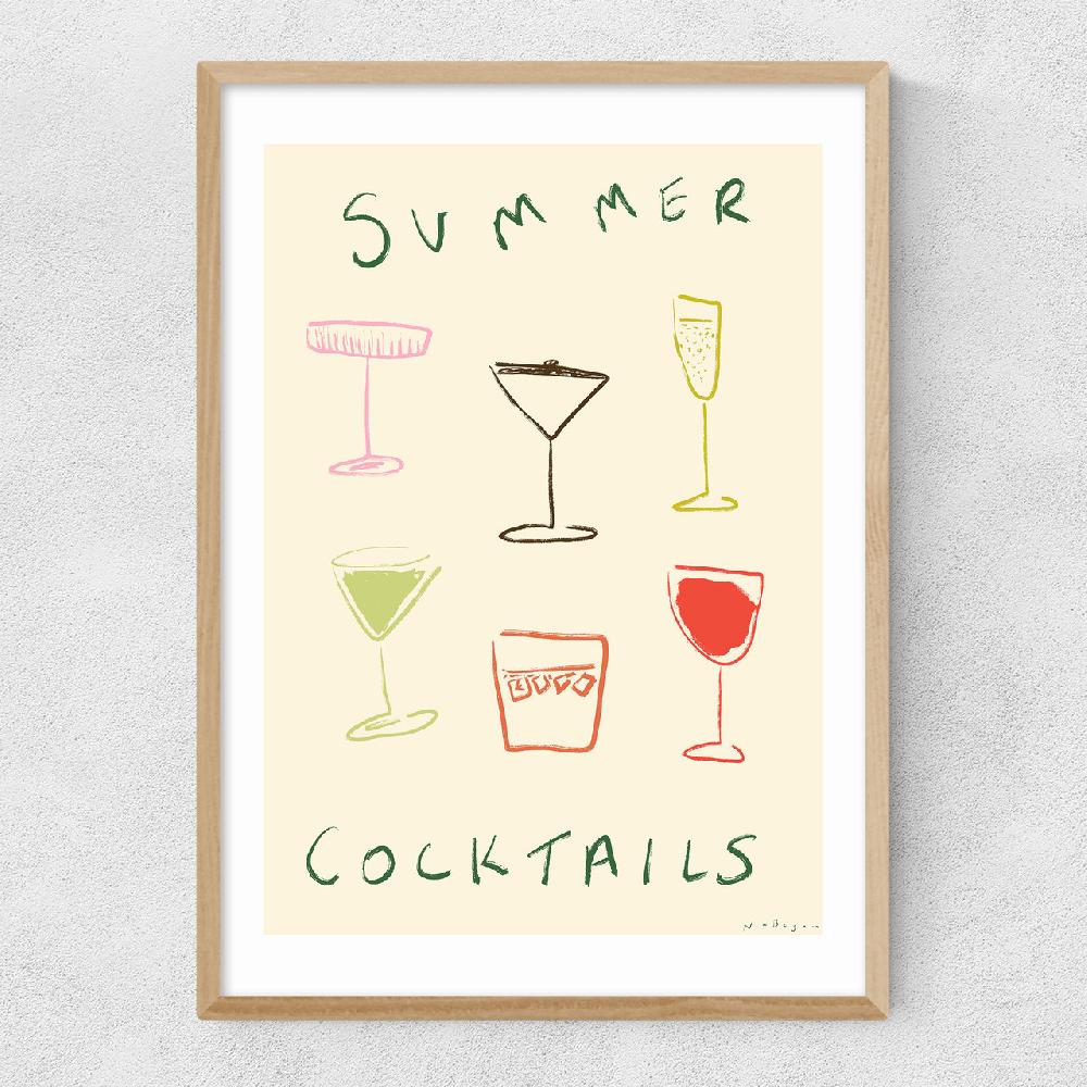East End Prints Summer Cocktails