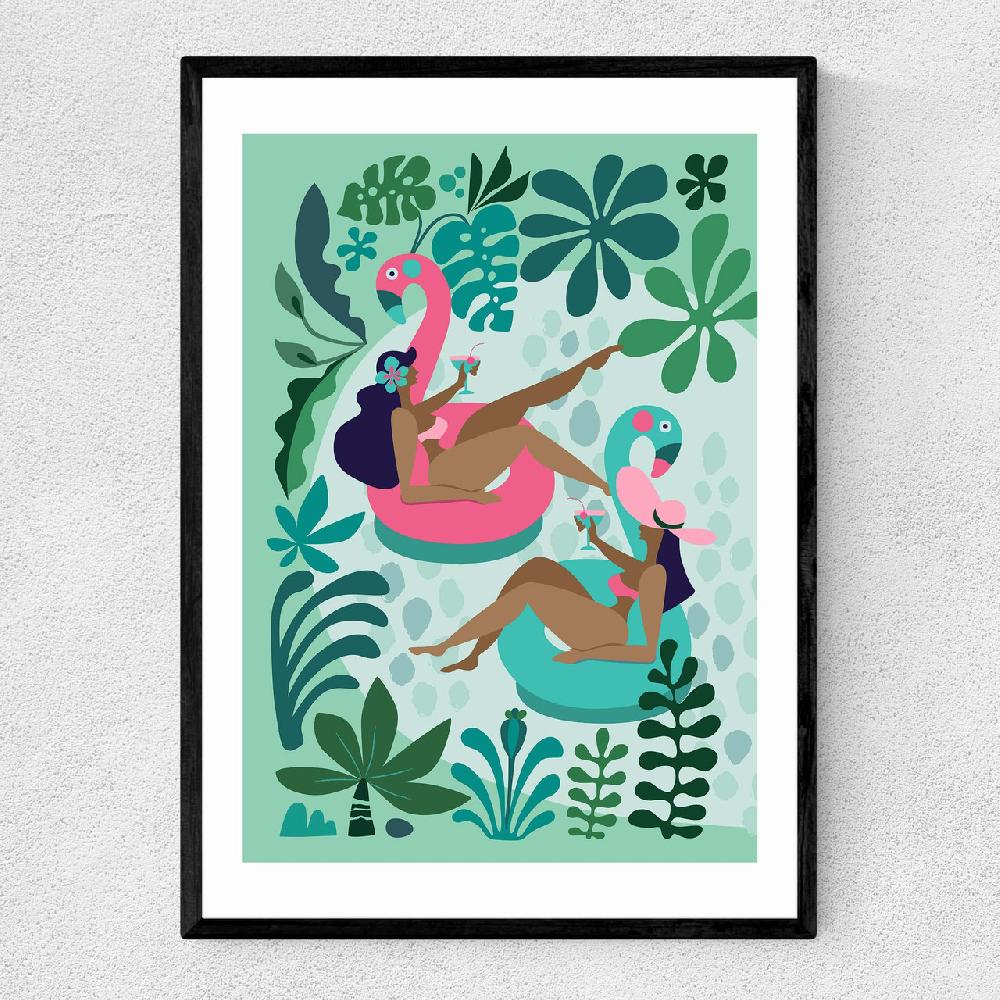 east end prints Summer Girls
